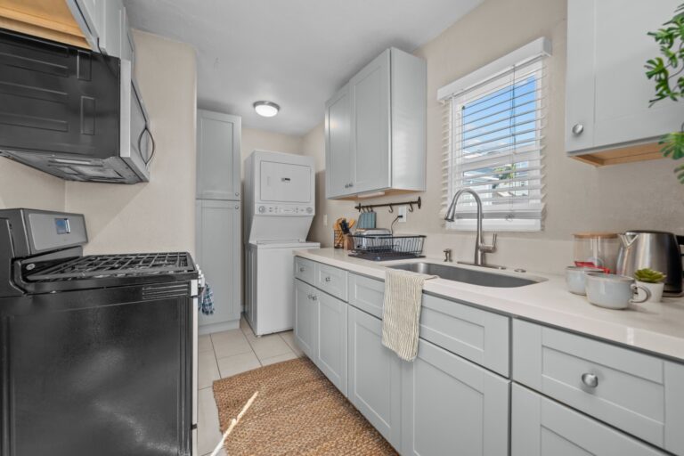 Casa Sol kitchen counters and cabinets